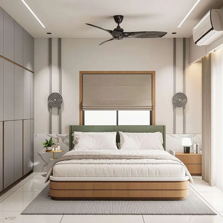 Bedroom renovation and interior design by Space4You, Navi Mumbai