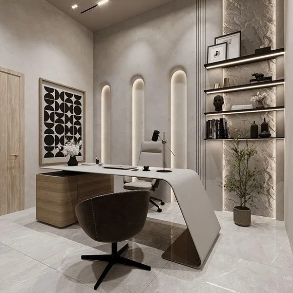 Commercial interior design and salon by Space4You, Navi Mumbai