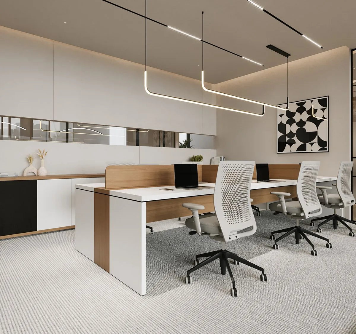 Commercial interior design and salon by Space4You, Navi Mumbai