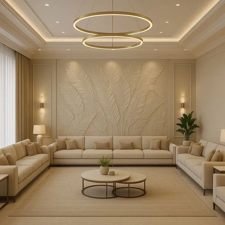 Contemporary living room interior design by Space4You
