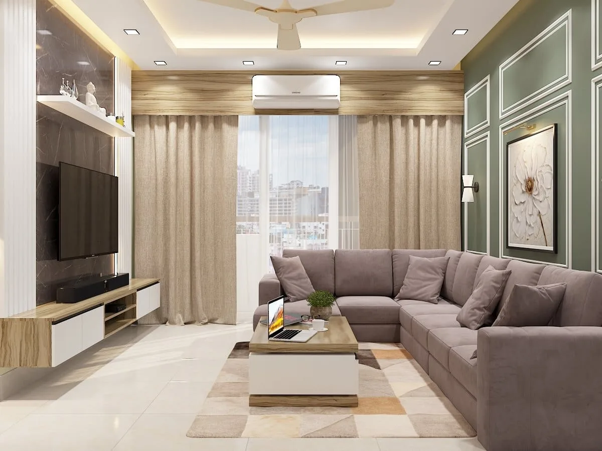 Premium residential interior completed by Space4You